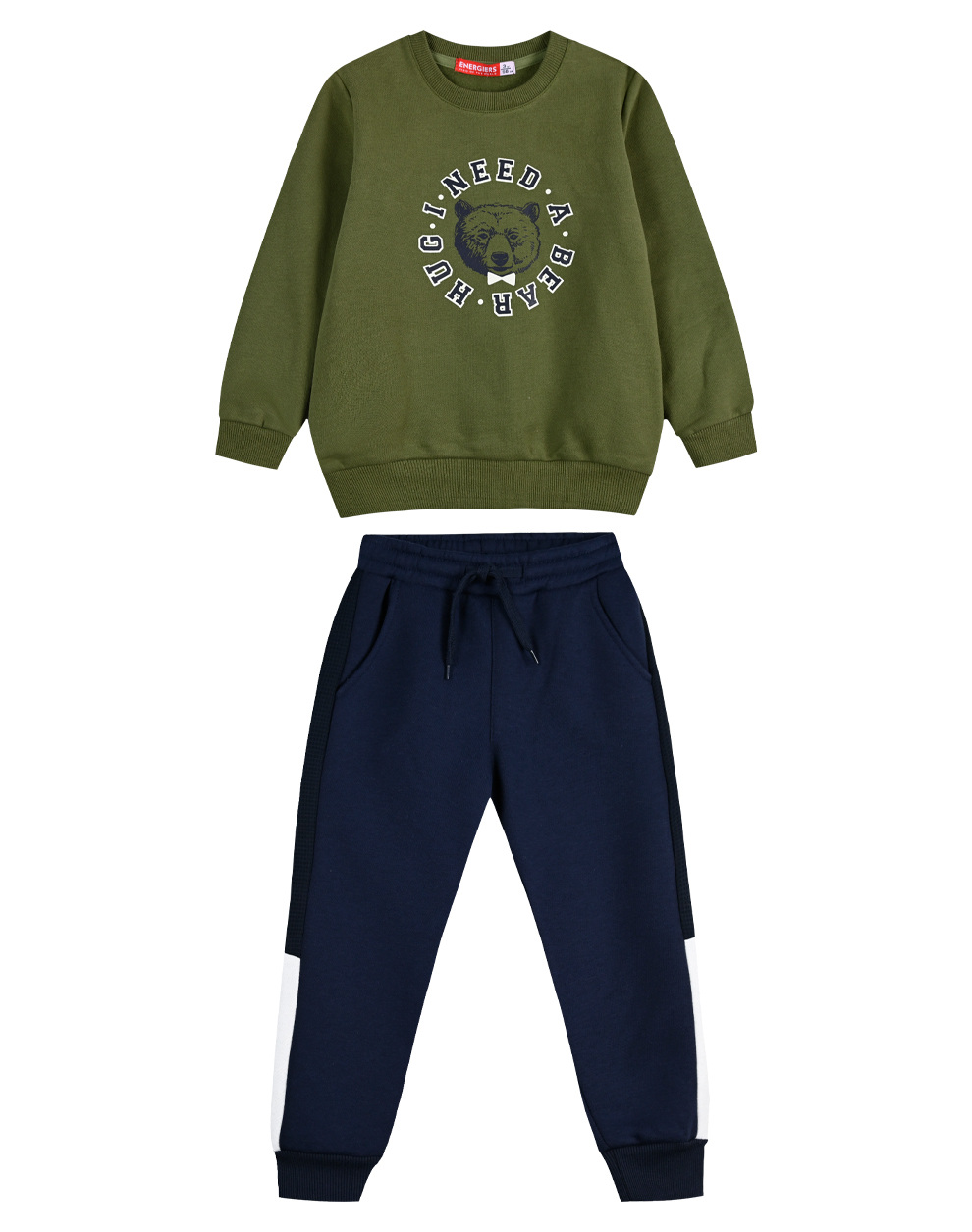 Φούτερ φόρμα με τύπωμα για αγόρι - ΑΝΘΡΑΚΙ 12-123184-0 φωτογραφία