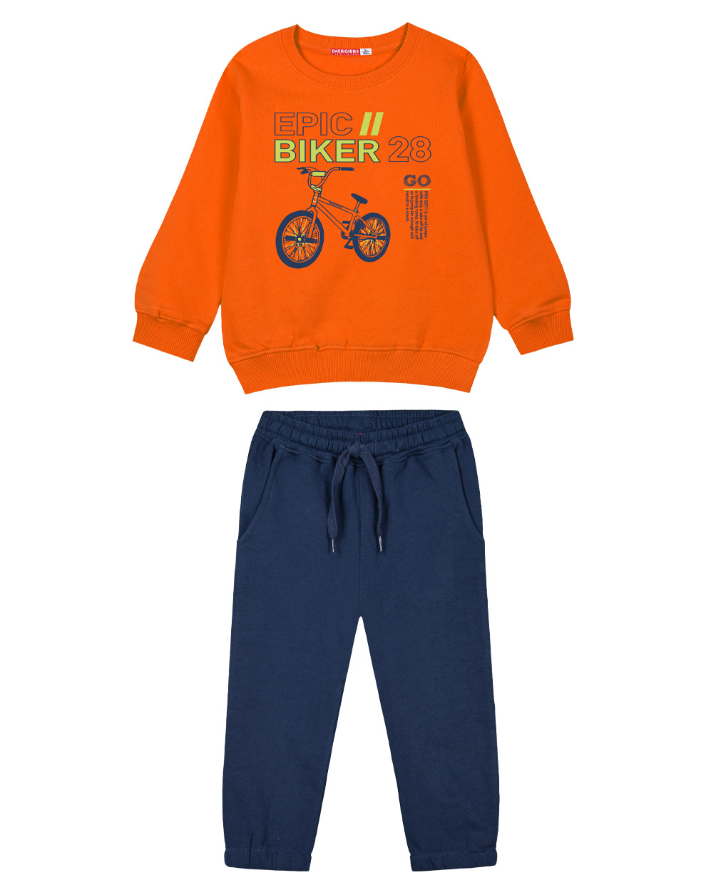 Φούτερ φόρμα με τύπωμα για αγόρι - ΑΝΘΡΑΚΙ 12-123185-0 φωτογραφία