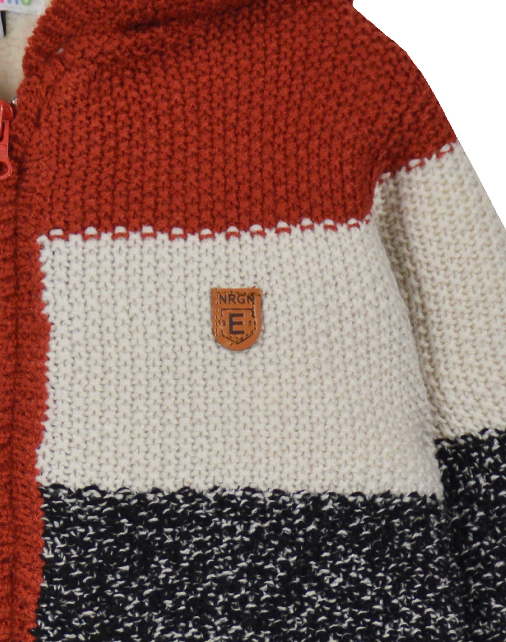 Βρεφική πλεκτή ζακέτα για αγόρι (0-15 μηνών) - ΑΝΘΡΑΚΙ 11-123452-1 φωτογραφία