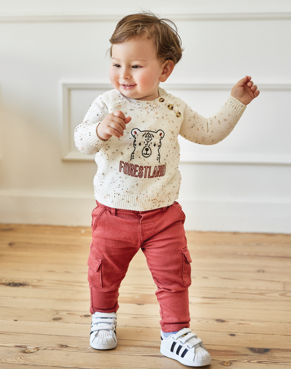 Βρεφικό σετ 2 τεμαχίων για αγόρι. (3-18 μηνών) - ΠΑΠΡΙΚΑ 11-123453-0 φωτογραφία