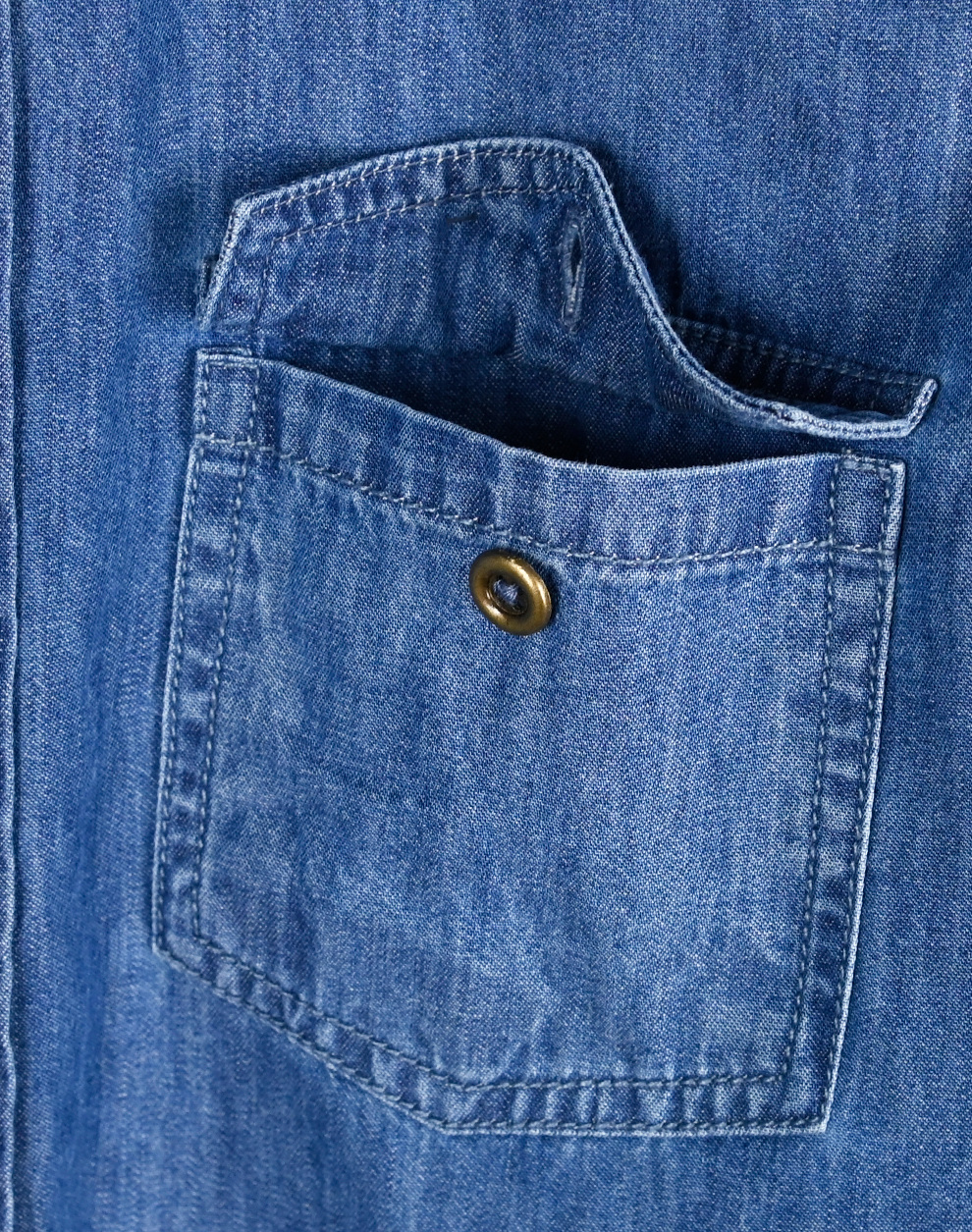 Τζην πουκάμισο, αγόρι - ΜΑΥΡΟ ΤΖΗΝ 12-123105-4 φωτογραφία