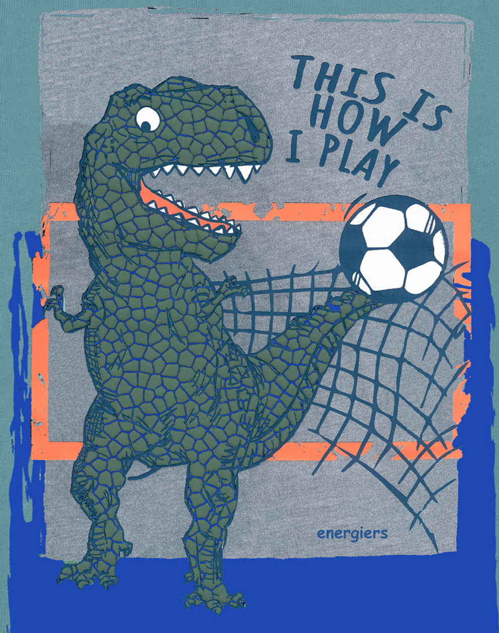 Φούτερ φόρμα με τύπωμα για αγόρι - ΑΝΘΡΑΚΙ 12-123177-0 φωτογραφία