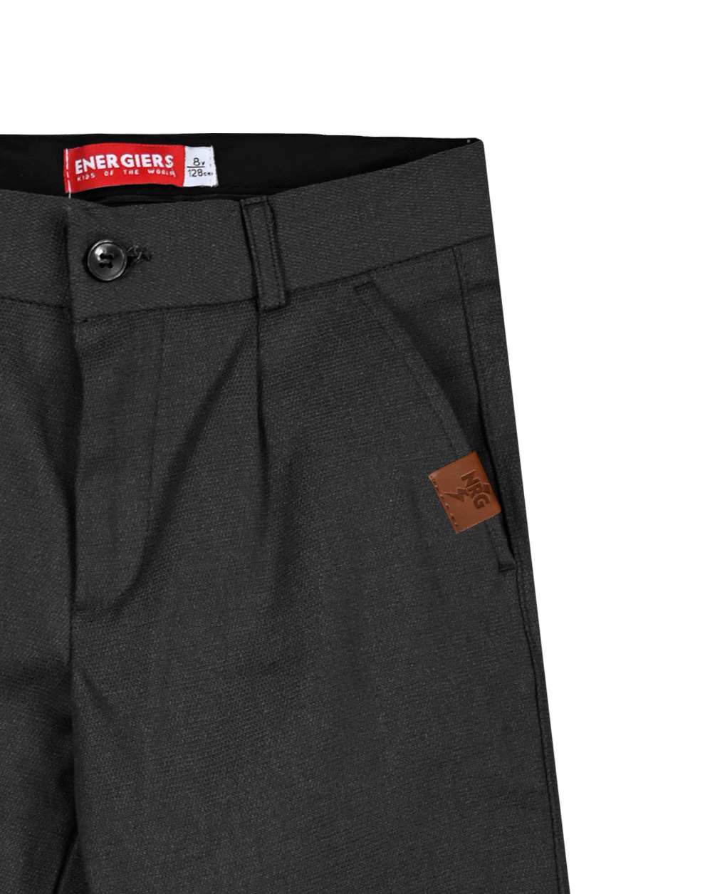 Ελαστικό παντελόνι με τσέπες για αγόρι - ΜΑΥΡΟ 13-123006-2 φωτογραφία