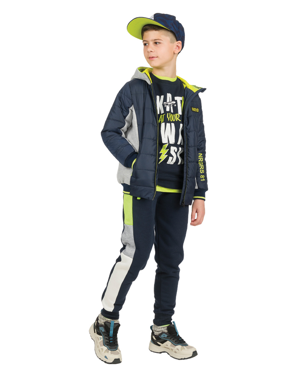 13-123023-2_001-01 Φούτερ παντελόνι φόρμας για αγόρι 2