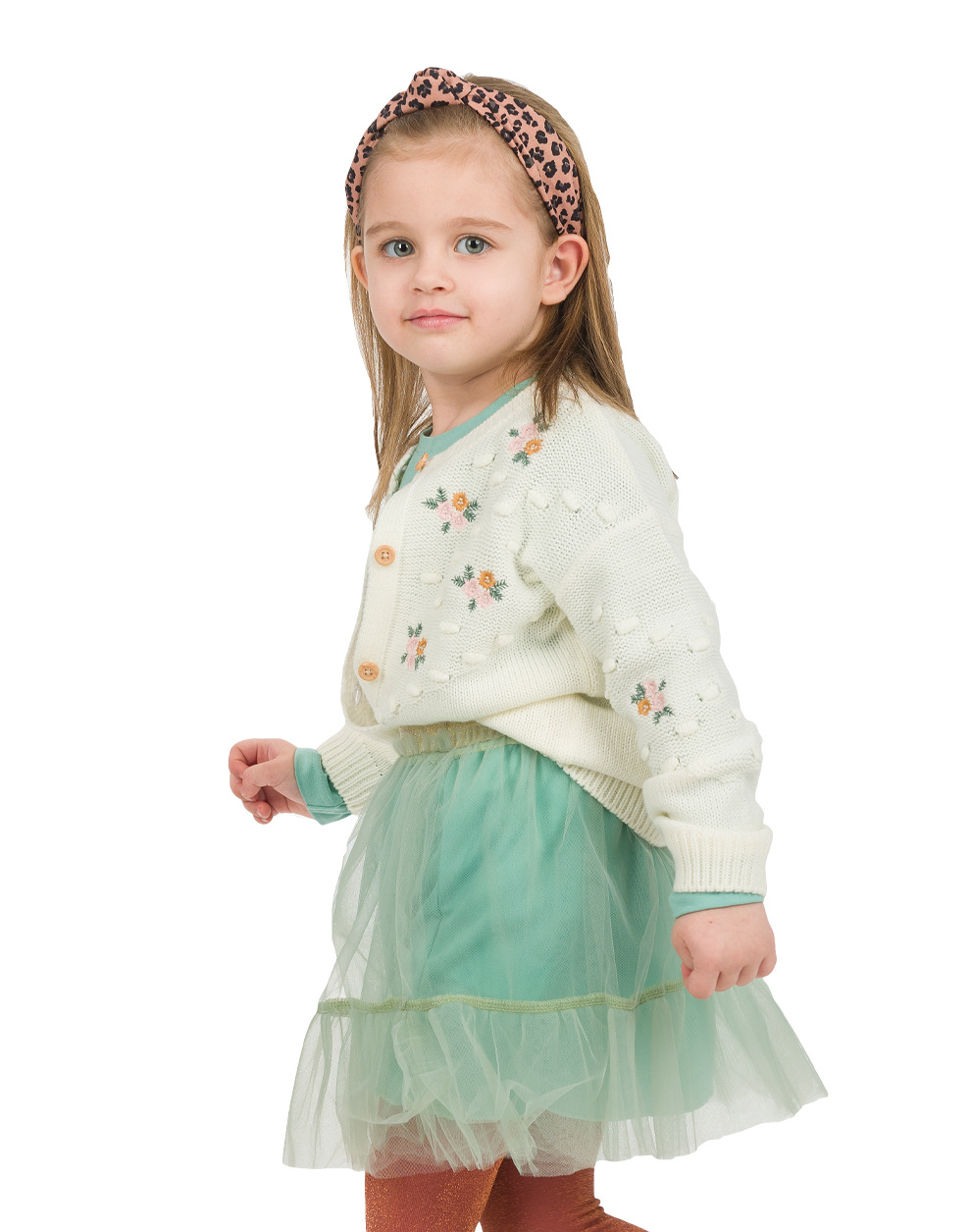 Φούστα τούλι με φόδρα για κορίτσι - ΜΕΝΤΑ 15-123302-3 φωτογραφία