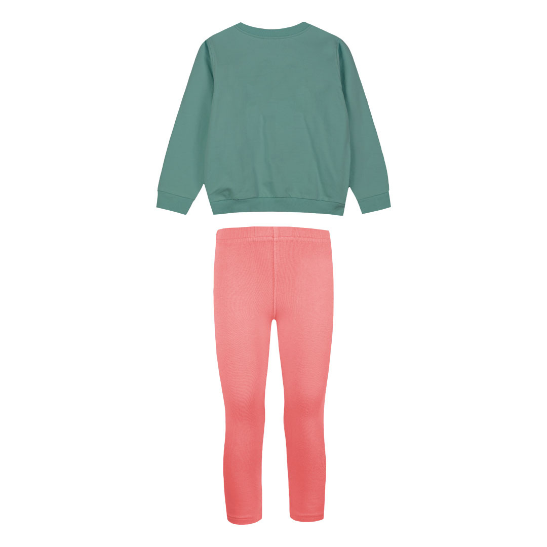 Energiers βαμβακερό φούτερ σετ με τύπωμα για κορίτσι - ΟΡΧΙΔΕΑ 15-123355-0 φωτογραφία