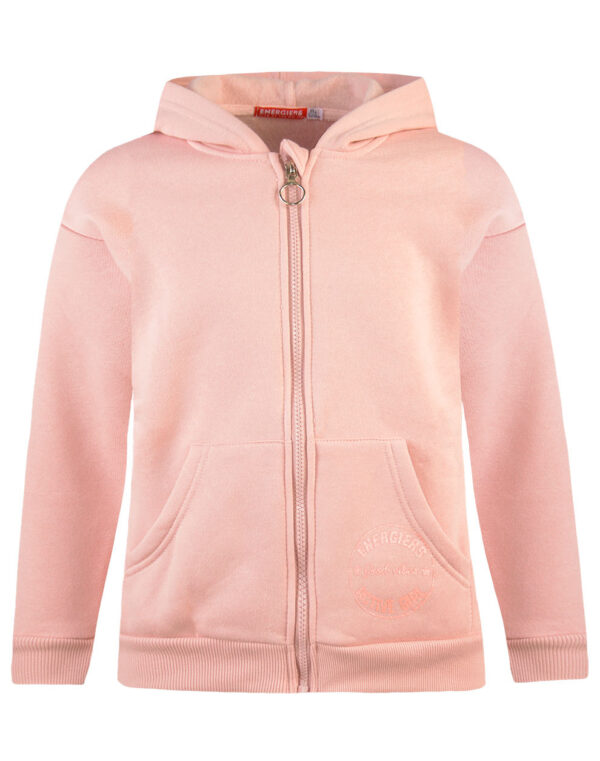 Fleece ζακέτα Energiers Basic Line με κουκούλα 3