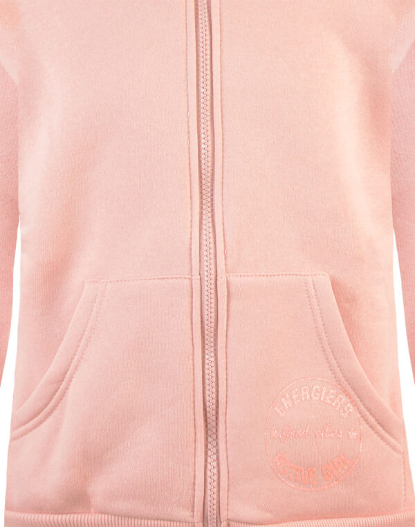 Fleece ζακέτα Energiers Basic Line με κουκούλα 4