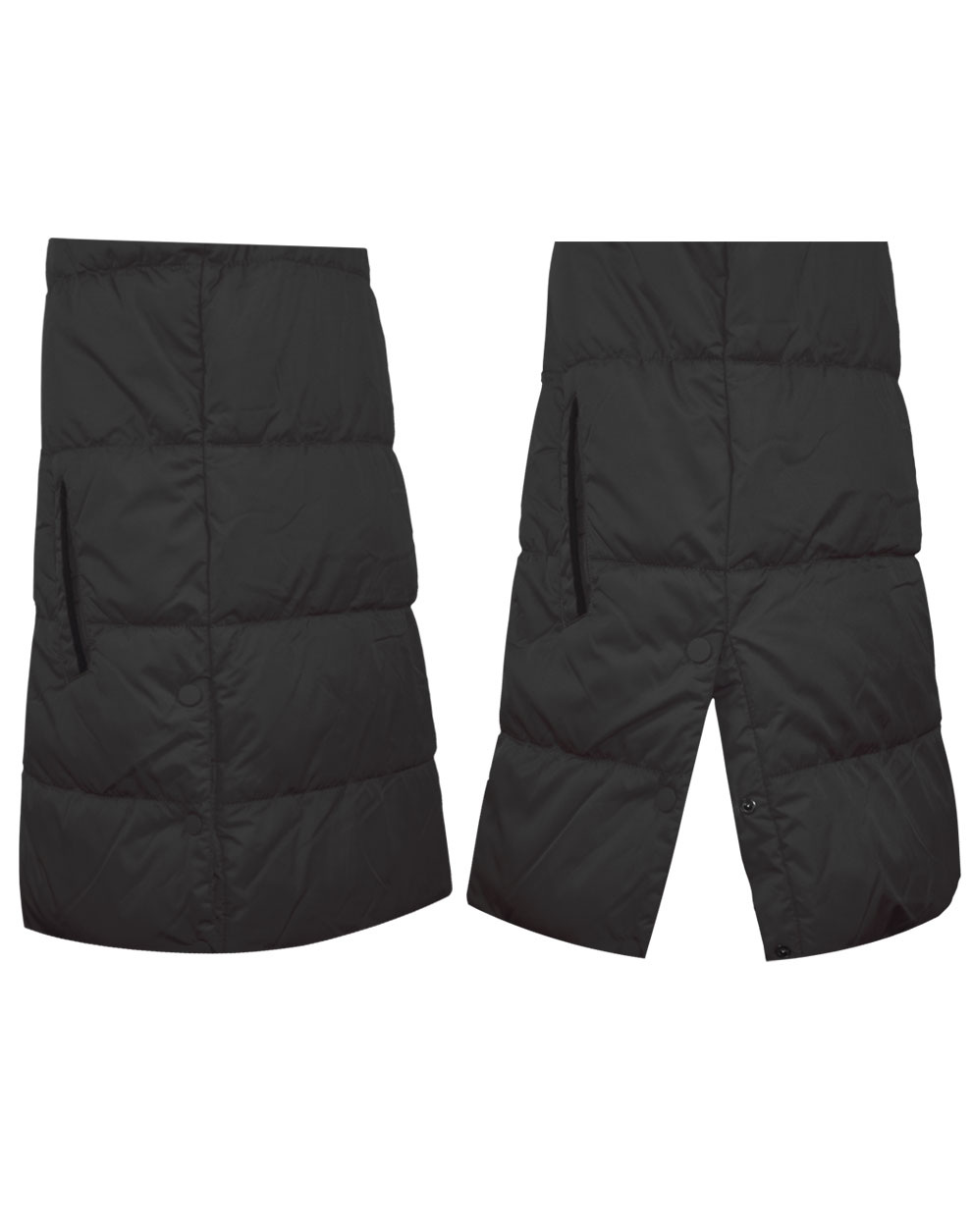 Μακρύ αμάνικο γιλέκο - Λευκό 16-122219-1 φωτογραφία