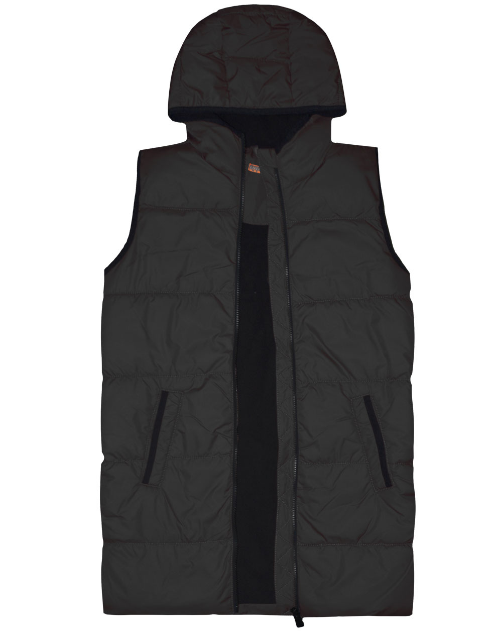 Μακρύ αμάνικο γιλέκο - Λευκό 16-122219-1 φωτογραφία