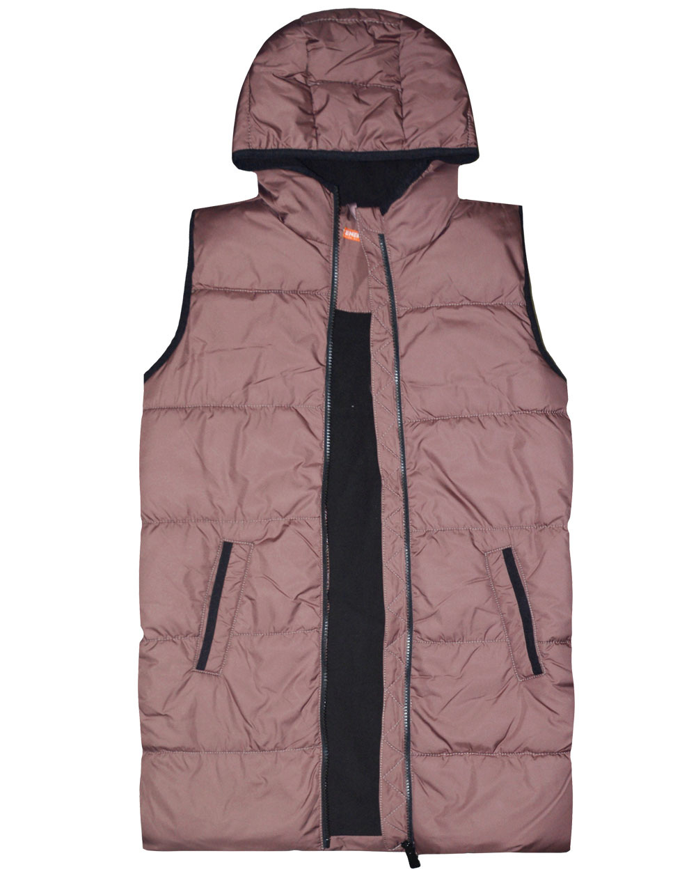 Μακρύ αμάνικο γιλέκο - Λευκό 16-122219-1 φωτογραφία