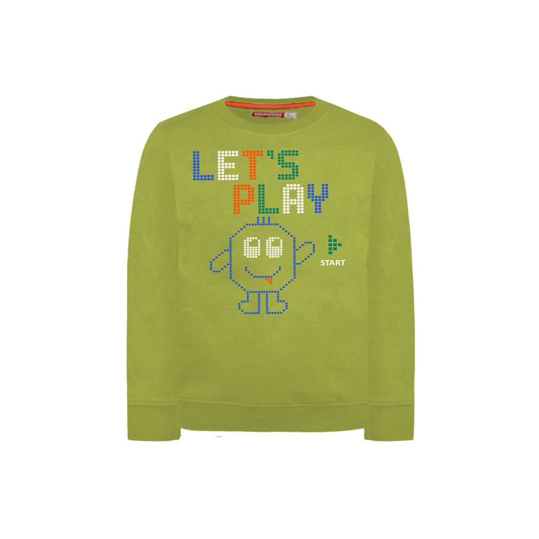 Μπλούζα φούτερ με τύπωμα - 1 έτους, ΛΑΧΑΝΙ εικόνα 1