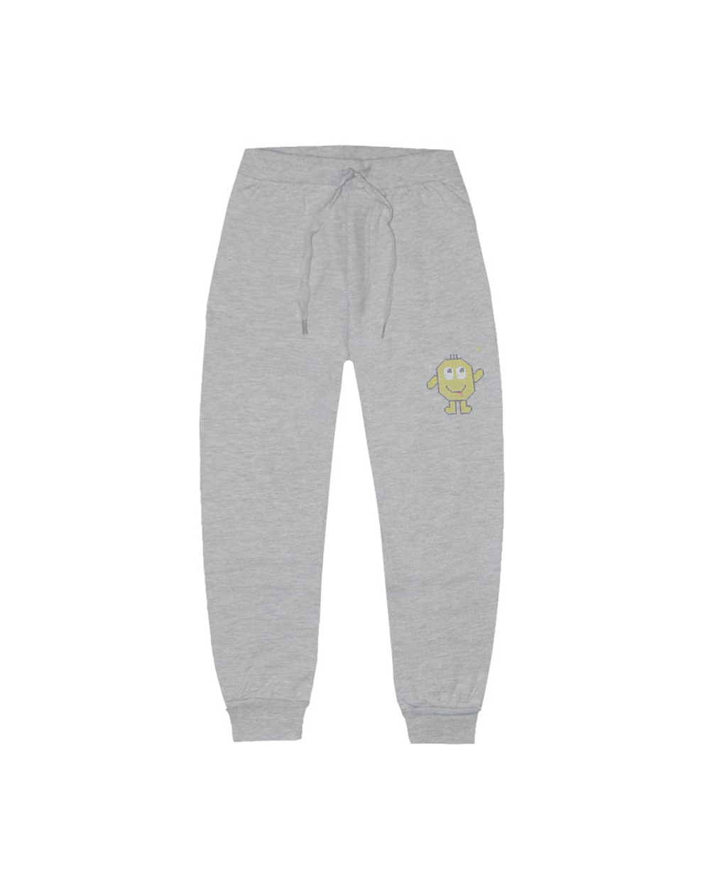 energiers Παντελόνι φούτερ φόρμας με τύπωμα - ΜΕΛΑΝΖΕ 12-122170-0-9-2