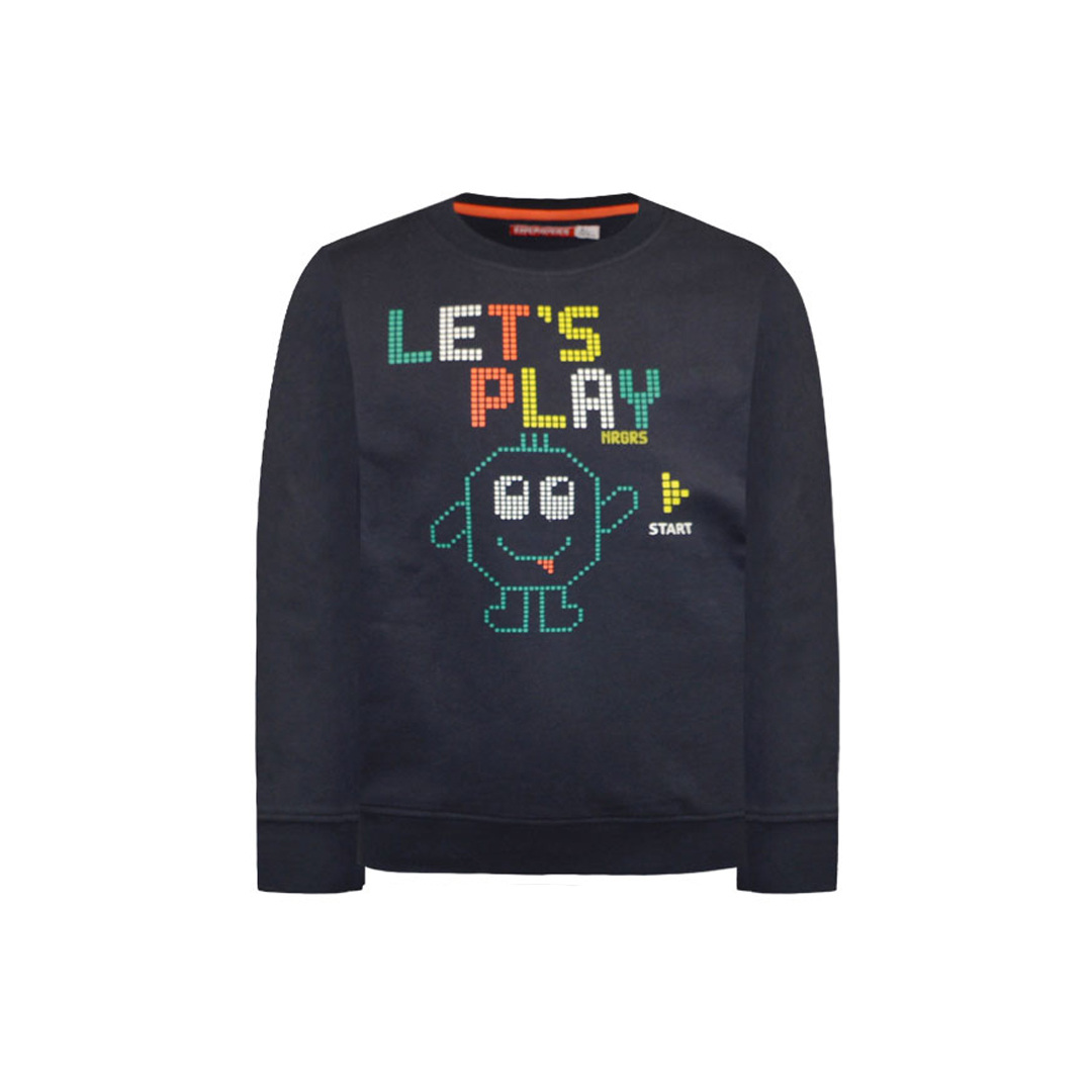 Μπλούζα φούτερ με τύπωμα - 1 έτους, ΜΑΡΕΝ εικόνα 1