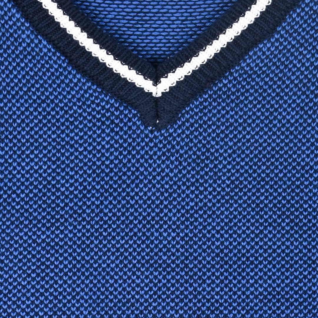 Πλεκτό γιλέκο πουλόβερ για αγόρι - ΜΑΡΕΝ 12-124108-6 φωτογραφία