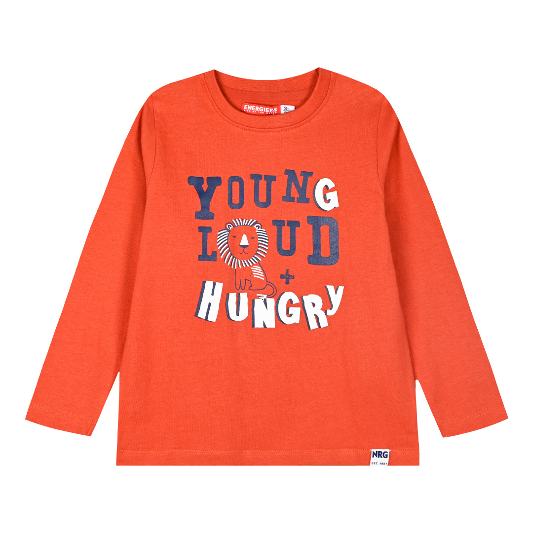 Μακό μακρυμάνικο για αγόρι - 1 έτους, RED PEPPER εικόνα 1