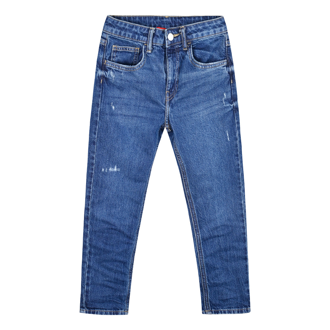 Παντελόνι τζην για αγόρι - 6 ετών, ΜΠΛΕ ΤΖΗΝ εικόνα 1