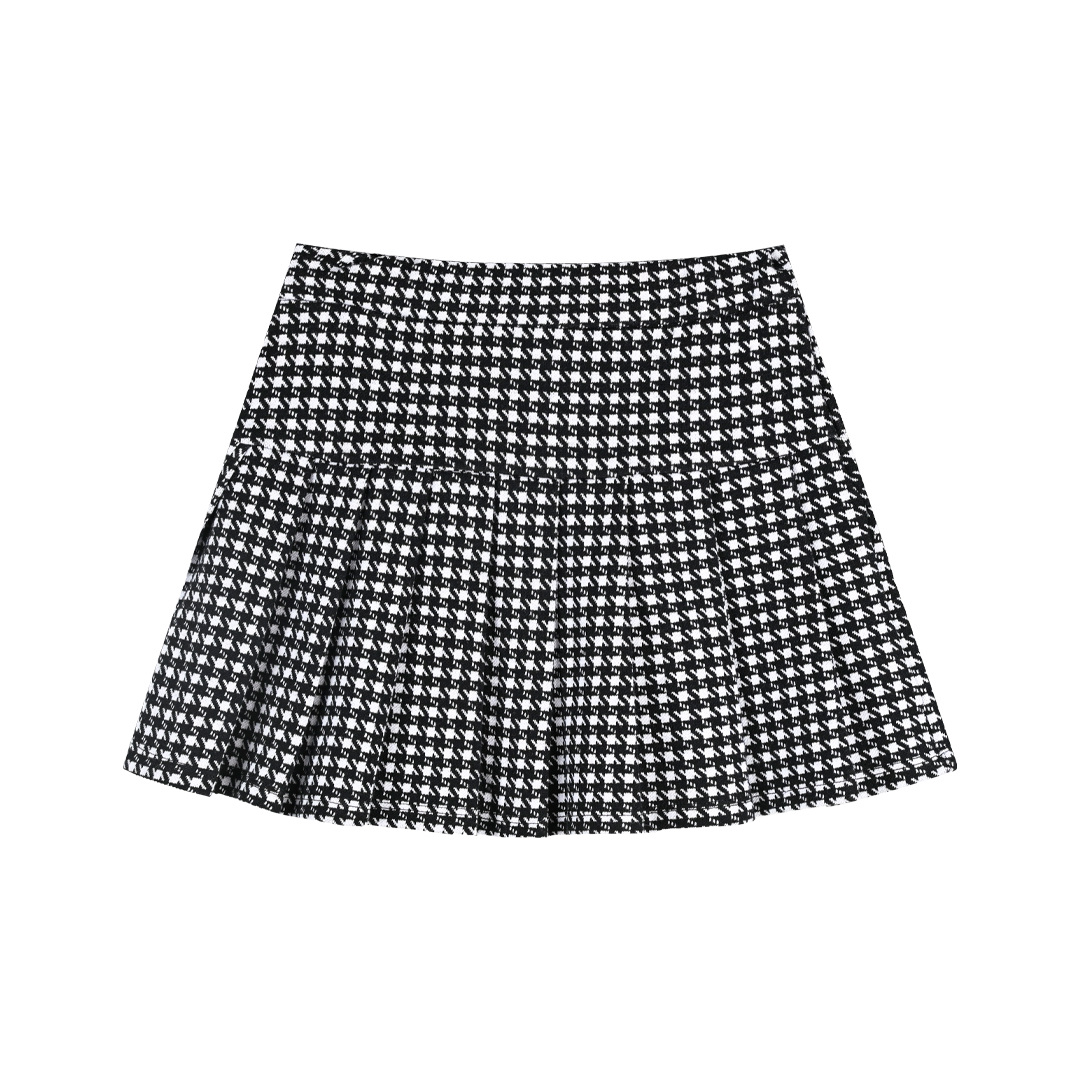 Καρώ φούστα για κορίτσι - ΜΑΥΡΟ 15-124303-3 φωτογραφία