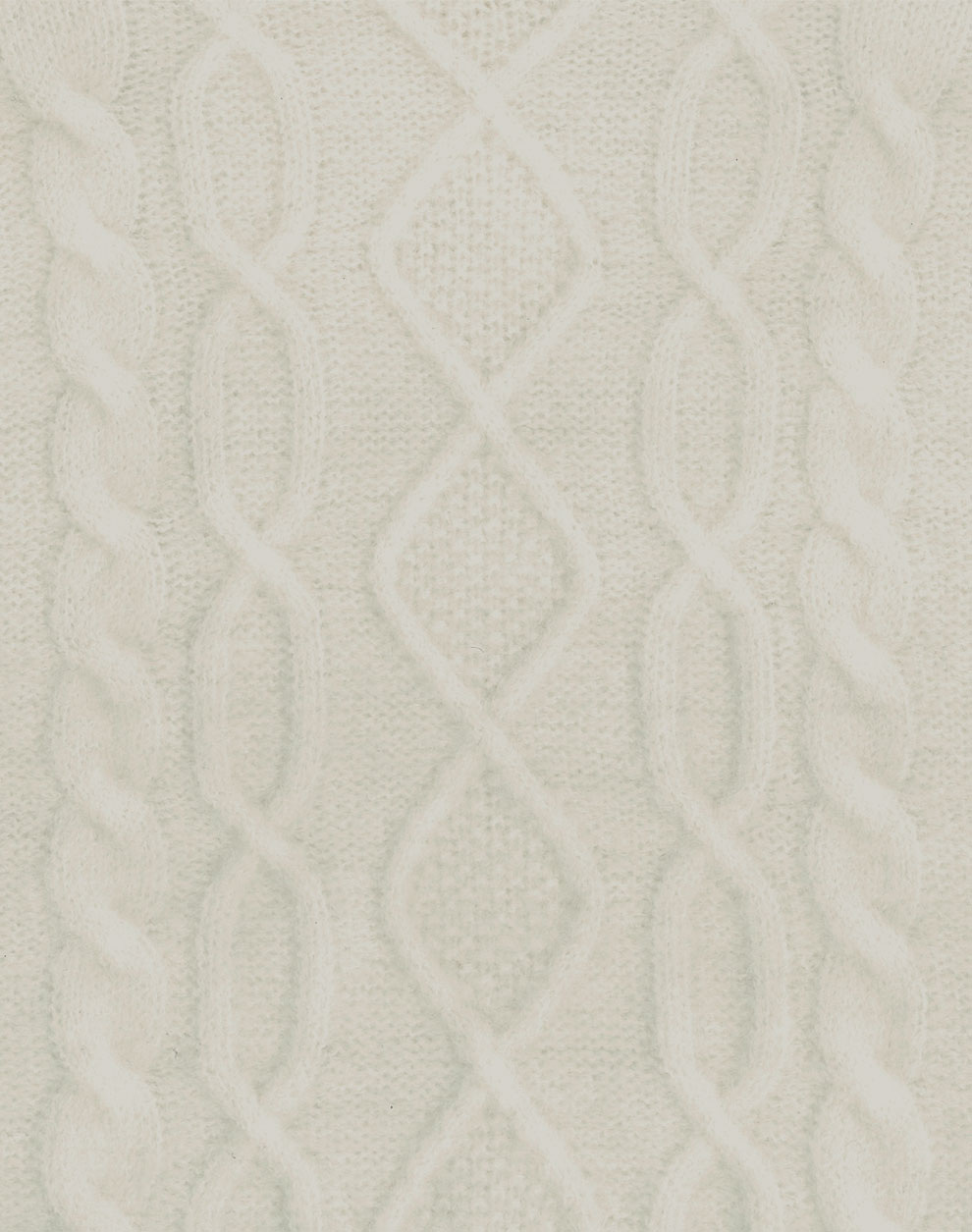 Πλεκτό πουλόβερ - Εκρού 16-122211-6 φωτογραφία