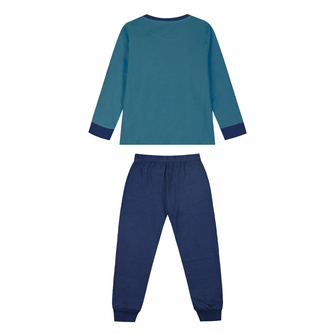 Πυζάμα με τύπωμα glow in the dark για αγόρι - ΜΕΛΑΝΖΕ 32-124101-9 φωτογραφία