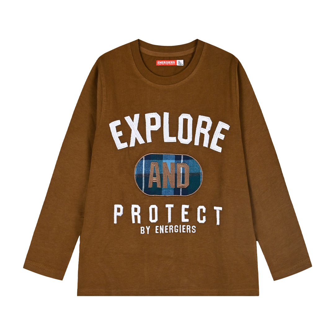 Μακό μακρυμάνικο για αγόρι - 6 ετών, ΚΑΜΗΛΟ εικόνα 1