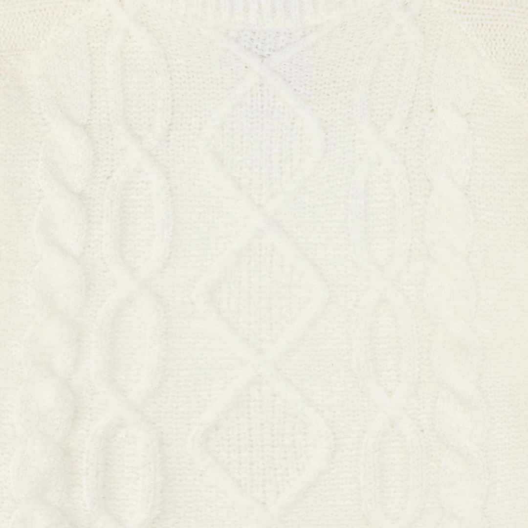 Πλεκτό πουλόβερ - Εκρού 16-122211-6 φωτογραφία