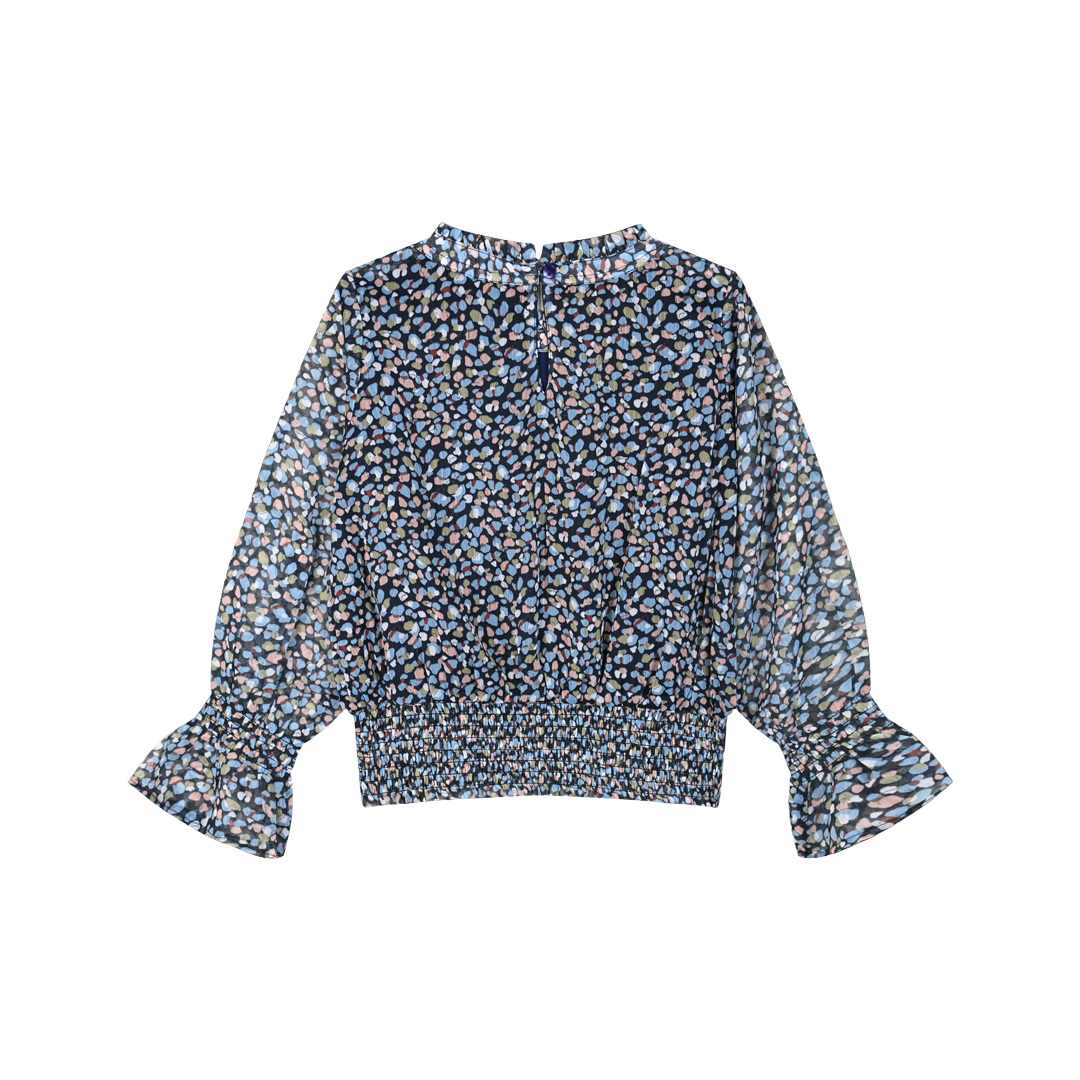 Εμπριμέ πουκαμίσα για κορίτσι 16-124203-4 φωτογραφία