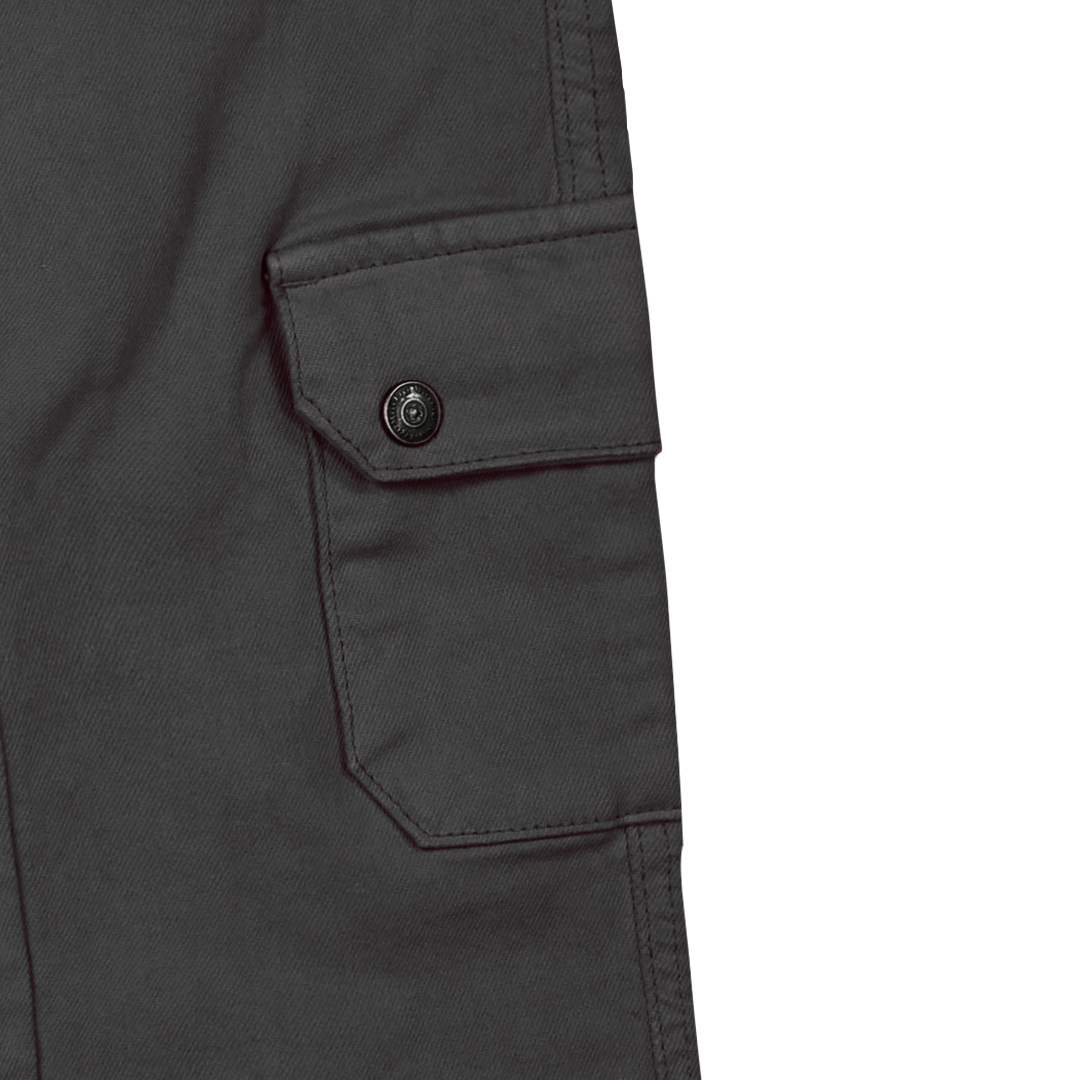 Παντελόνι κάργκο για κορίτσι - ΜΑΥΡΟ 16-124207-2 φωτογραφία