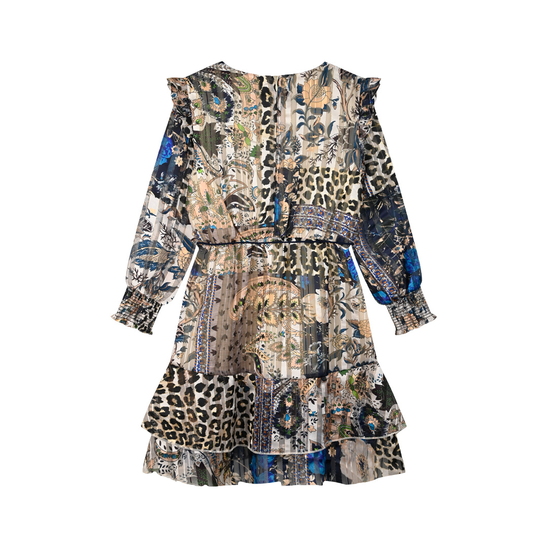 Boutique φόρεμα φλοράλ/λεοπάρ για κορίτσι - ΕΜΠΡΙΜΕ 46-124271-7 φωτογραφία