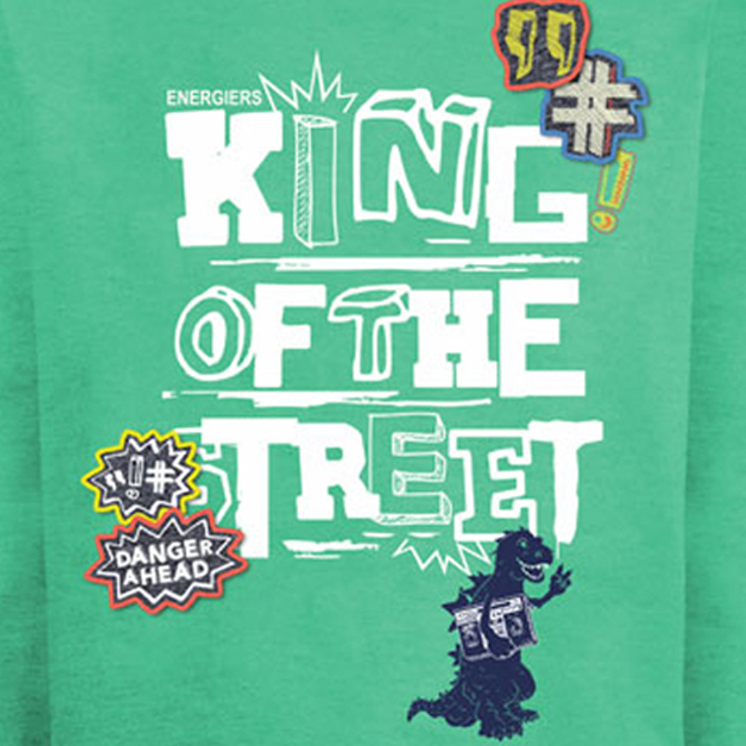 Φούτερ μπλούζα με τύπωμα - ΜΕΝΤΑ 12-120187-0-5 φωτογραφία