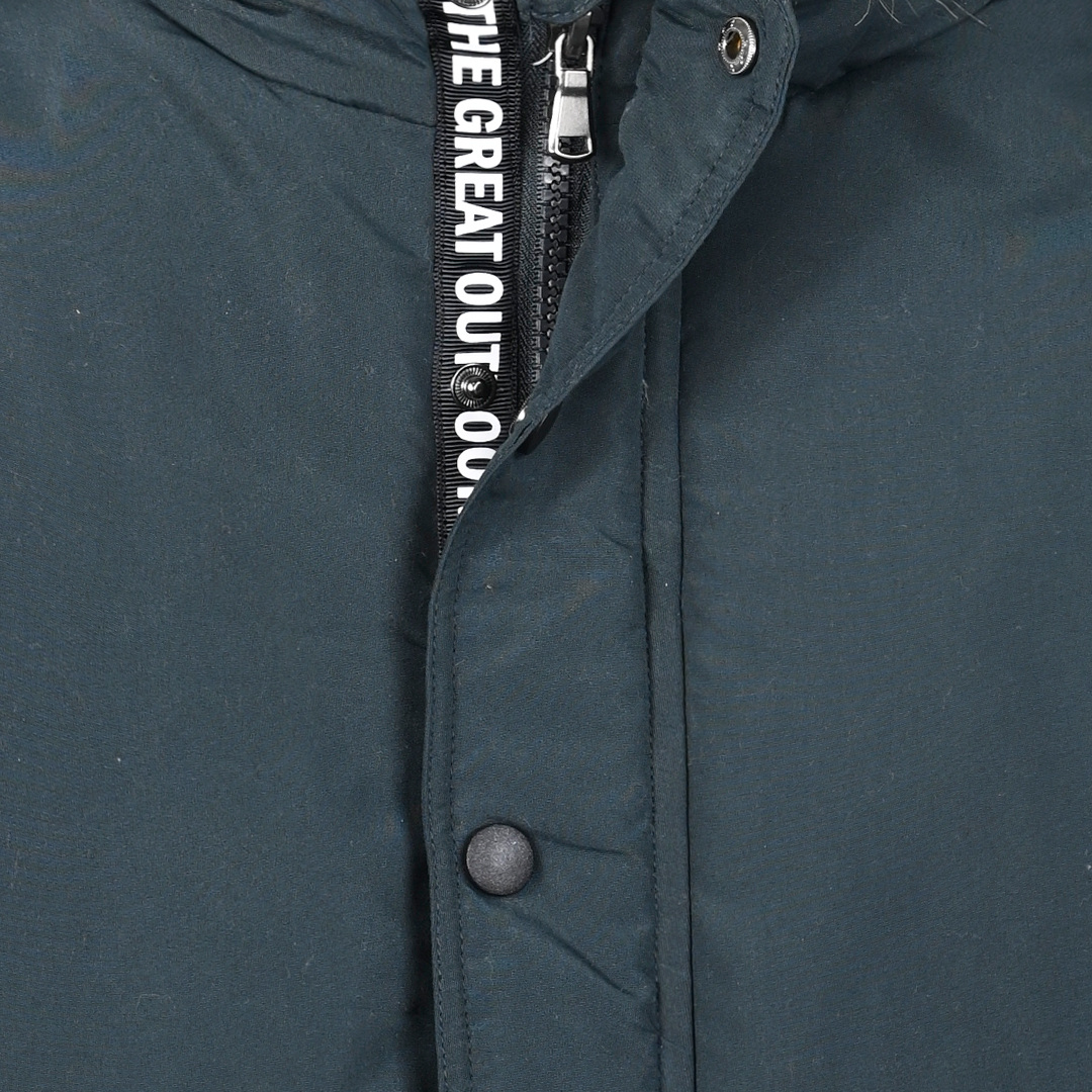 Μπουφάν με επένδυση προβατάκι για αγόρι - BLUE-BLACK 12-122102-1 φωτογραφία