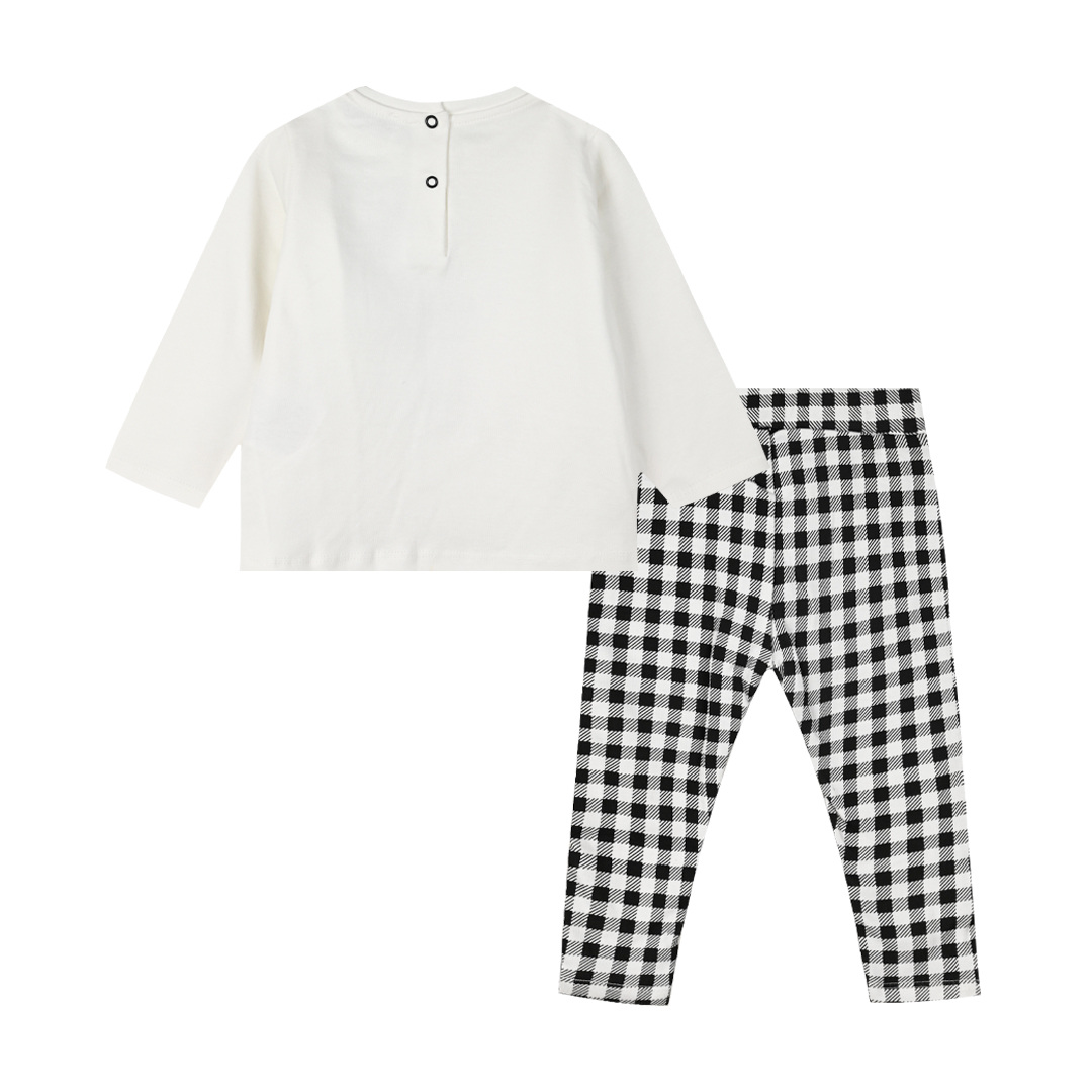 Βρεφικό σετ με καρώ κολάν για κορίτσι (0 &amp;#8211; 18 μηνών) - ΚΑΡΡΩ 14-124422-0 φωτογραφία