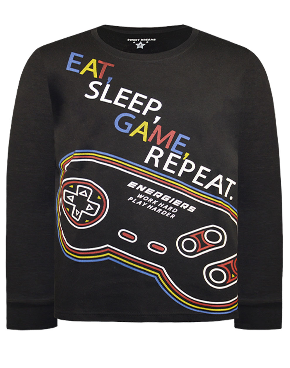 Πυζάμα τύπωμα τηλ/ριο - ΜΕΛΑΝΖΕ 33-122004-9 φωτογραφία