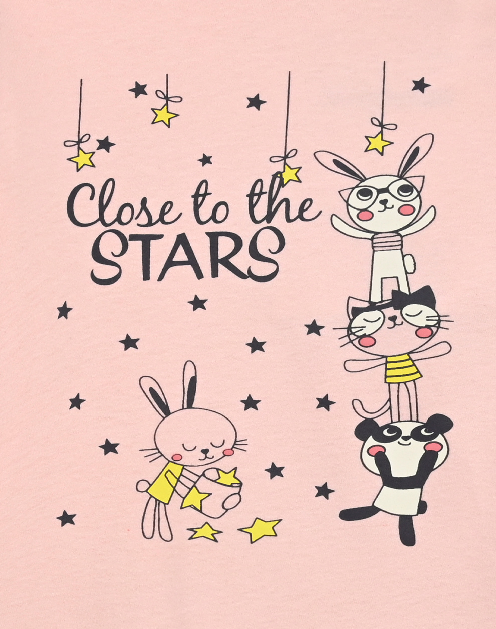 Πυζάμα Energiers για κορίτσι - Εκρού 35-123303-9 φωτογραφία