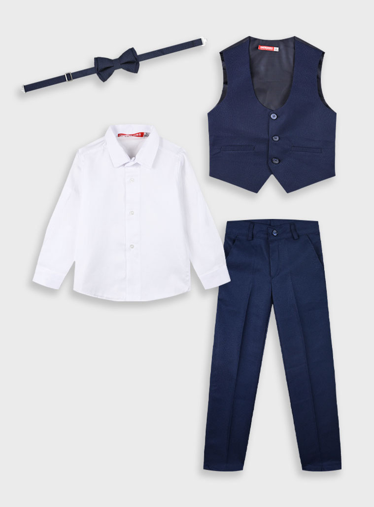 Boutique σετ 4τμχ για αγόρι - 2 ετών, ΜΑΡΕΝ εικόνα 1