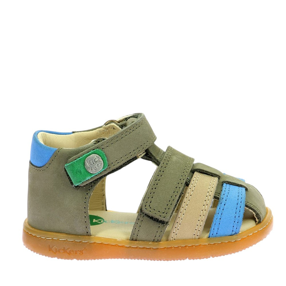 Kickers KICKERS Kick Pod Παπουτσοπέδιλο 20-25 - ΧΑΚΙ