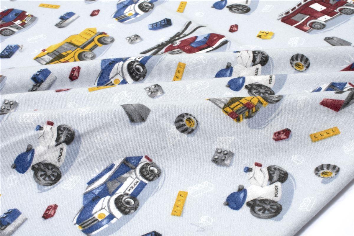 DimCol Πάνα Χασές Bebe Φανελένια 80x80εκ. Toys 46 Sky Blue DimCol