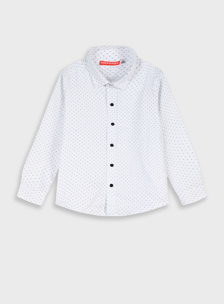 Εμπριμέ πουκάμισο - 8 ετών, ΜΑΥΡΟ εικόνα 1