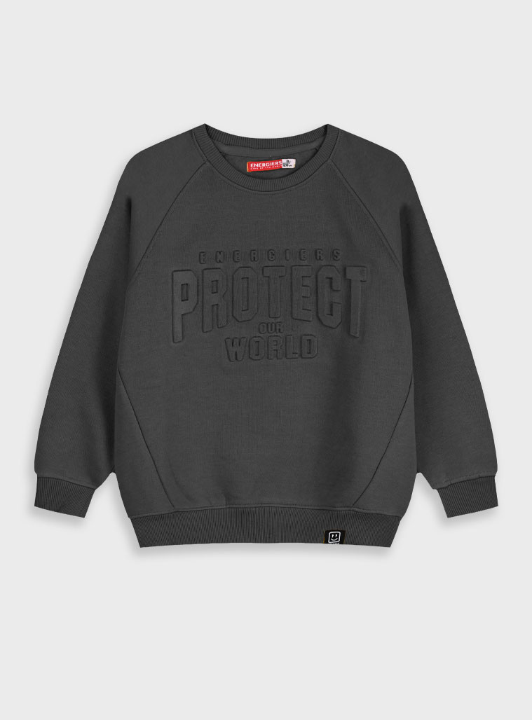 Μπλούζα φούτερ - 8 ετών, ΜΑΥΡΟ εικόνα 1