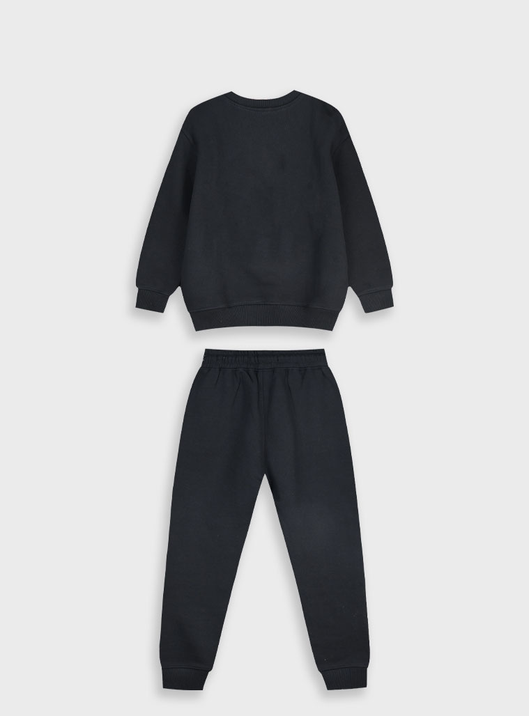 Φούτερ φόρμα με τύπωμα - ΜΑΥΡΟ 13-125080-0 φωτογραφία