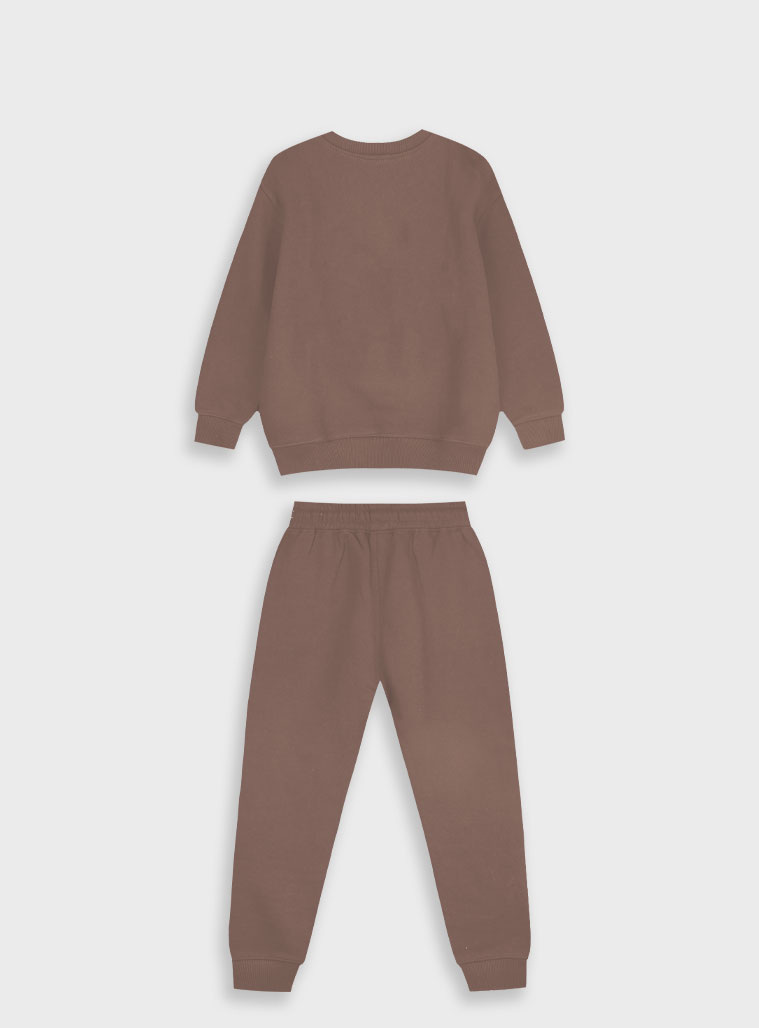 Φούτερ φόρμα με τύπωμα - ΜΑΥΡΟ 13-125080-0 φωτογραφία