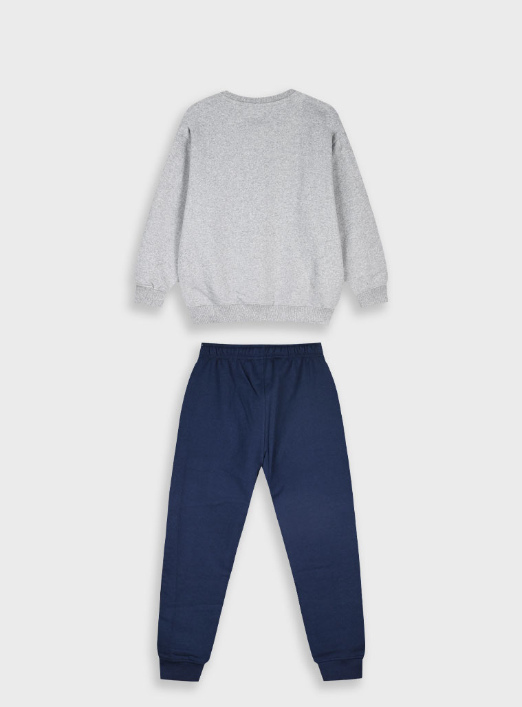 Φούτερ φόρμα με τύπωμα - ΜΑΥΡΟ 13-125086-0 φωτογραφία