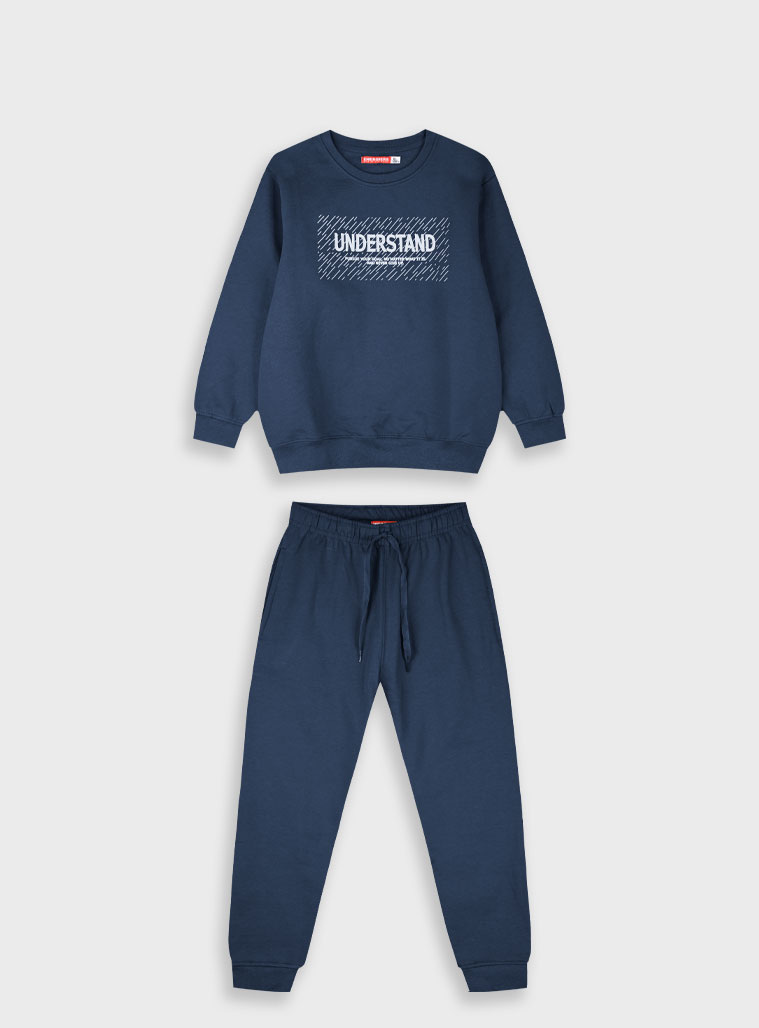 Φούτερ φόρμα με τύπωμα - ΜΑΡΕΝ 13-125088-0