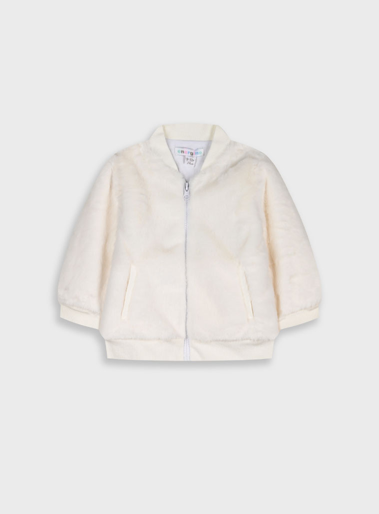 Βρεφική ζακέτα - Εκρού 14-125403-5