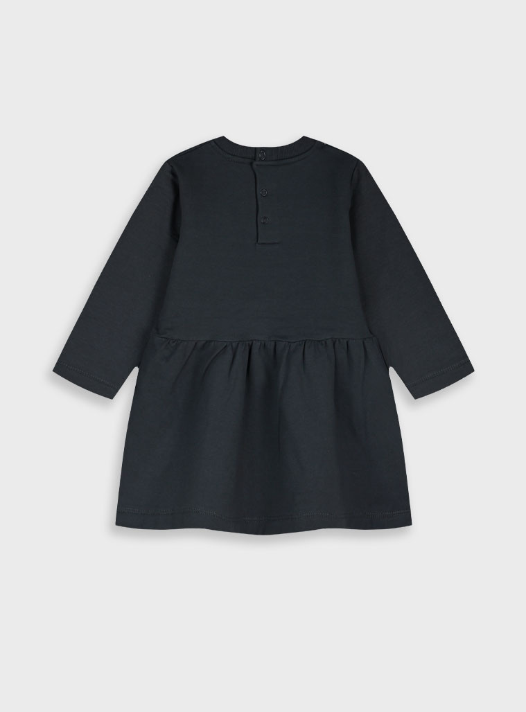 Βρεφικό φούτερ φόρεμα - ΑΝΘΡΑΚΙ 14-125410-7 φωτογραφία