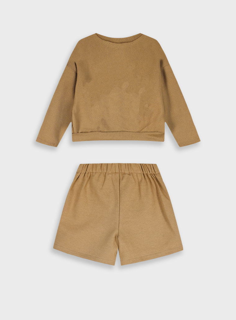 Σετ μπλούζα με σορτς - ΜΑΥΡΟ 15-125322-0 φωτογραφία