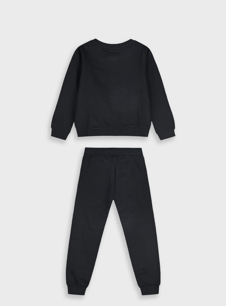 Φούτερ φόρμα με τύπωμα - ΜΑΥΡΟ 15-125330-0 φωτογραφία