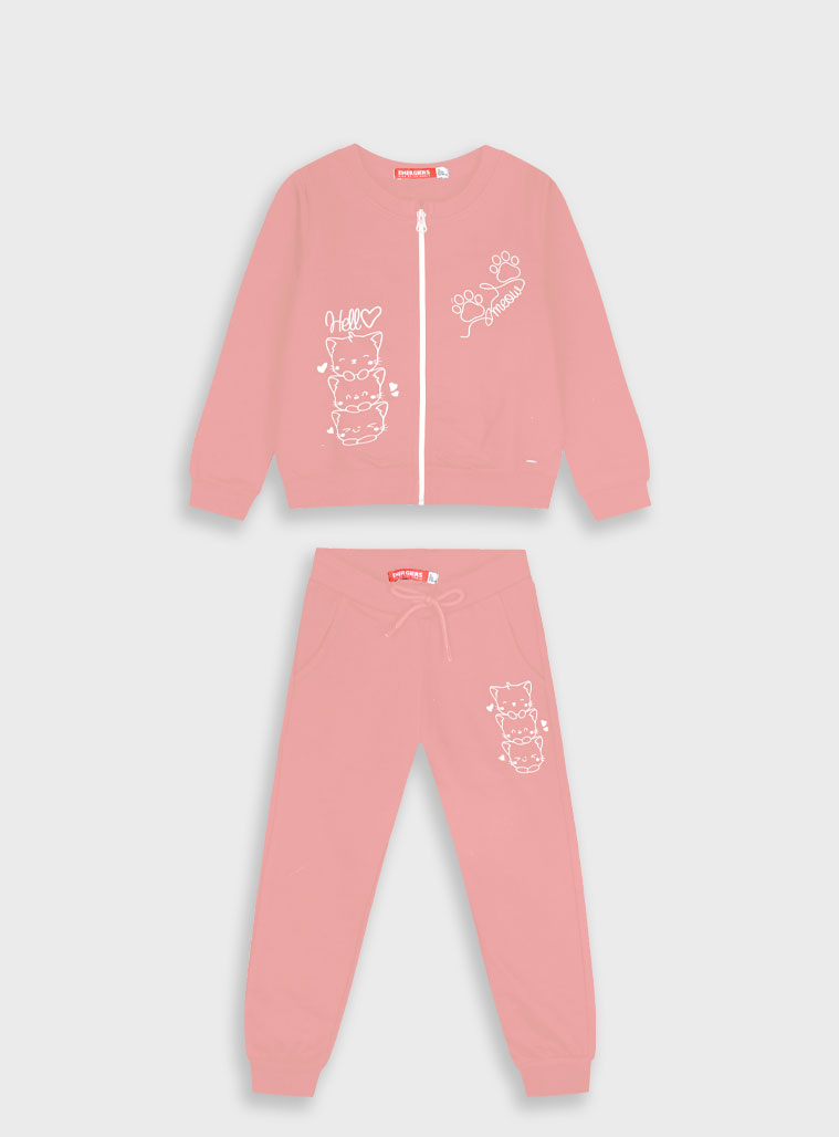 Φούτερ φόρμα με τύπωμα - ΜΑΥΡΟ 15-125330-0 φωτογραφία