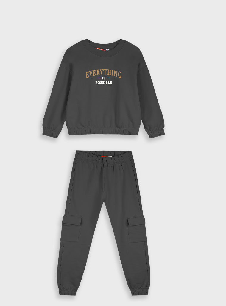 Φούτερ φόρμα με τύπωμα - ΛΙΛΑ 15-125374-0 φωτογραφία