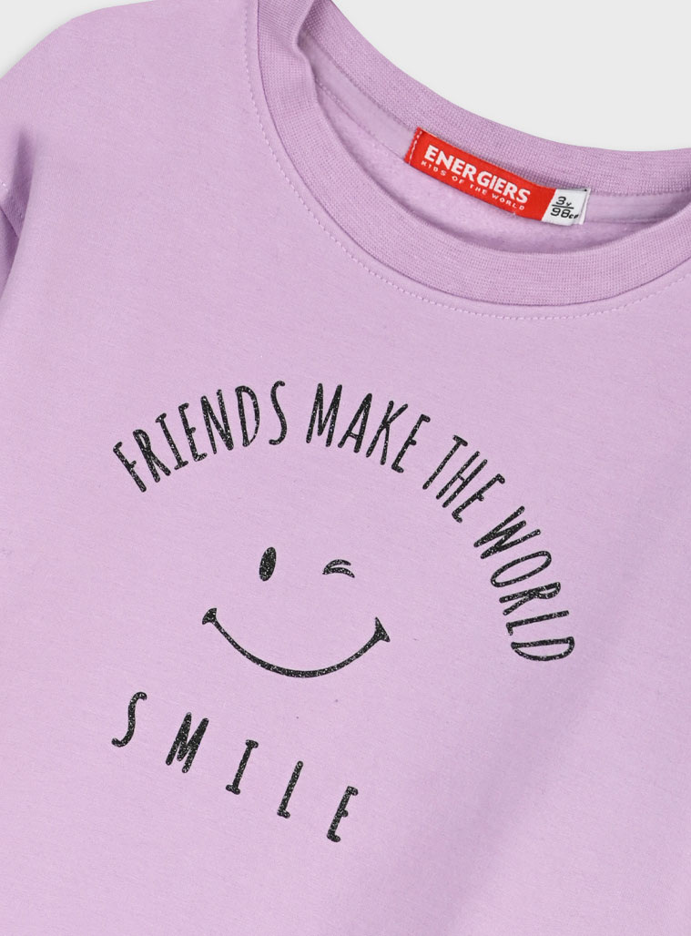 Φούτερ φόρμα με τύπωμα - ΦΥΣΤΙΚΙ 15-125387-0 φωτογραφία